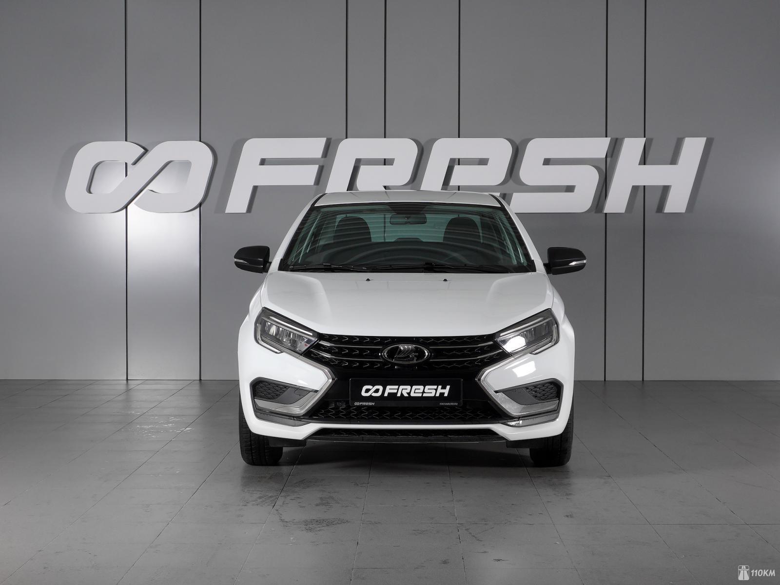 ВАЗ (Lada), Vesta, I Рестайлинг (NG), 1596, 106, бензин, седан, механика, передний привод, отличное состояние, левый, белый, 1 670 000 ₽