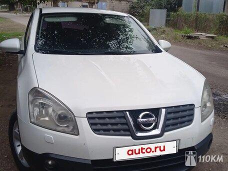 Nissan, Qashqai, 1600, 114, бензин, внедорожник, механика, передний привод, среднее состояние, левый, белый, 950 000 ₽