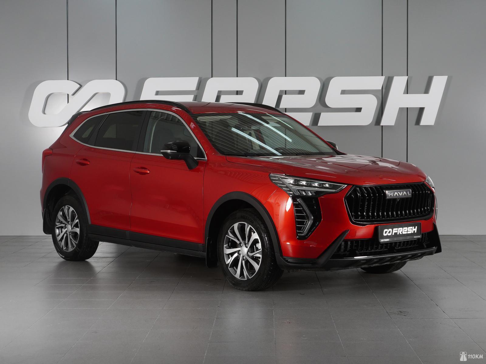Haval, Jolion, I Рестайлинг, 1499, 150, бензин, внедорожник, робот, полный привод, среднее состояние, левый, красный, 2 185 000 ₽