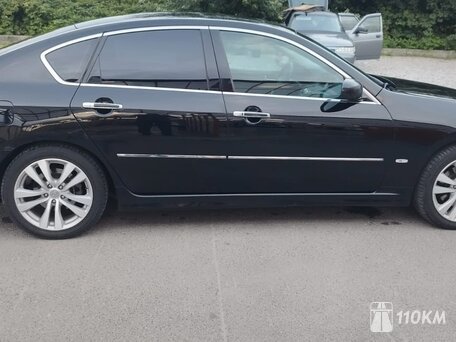 Infiniti, M, 3500, 307, бензин, седан, автомат, полный привод, среднее состояние, левый, черный, 1 050 000 ₽