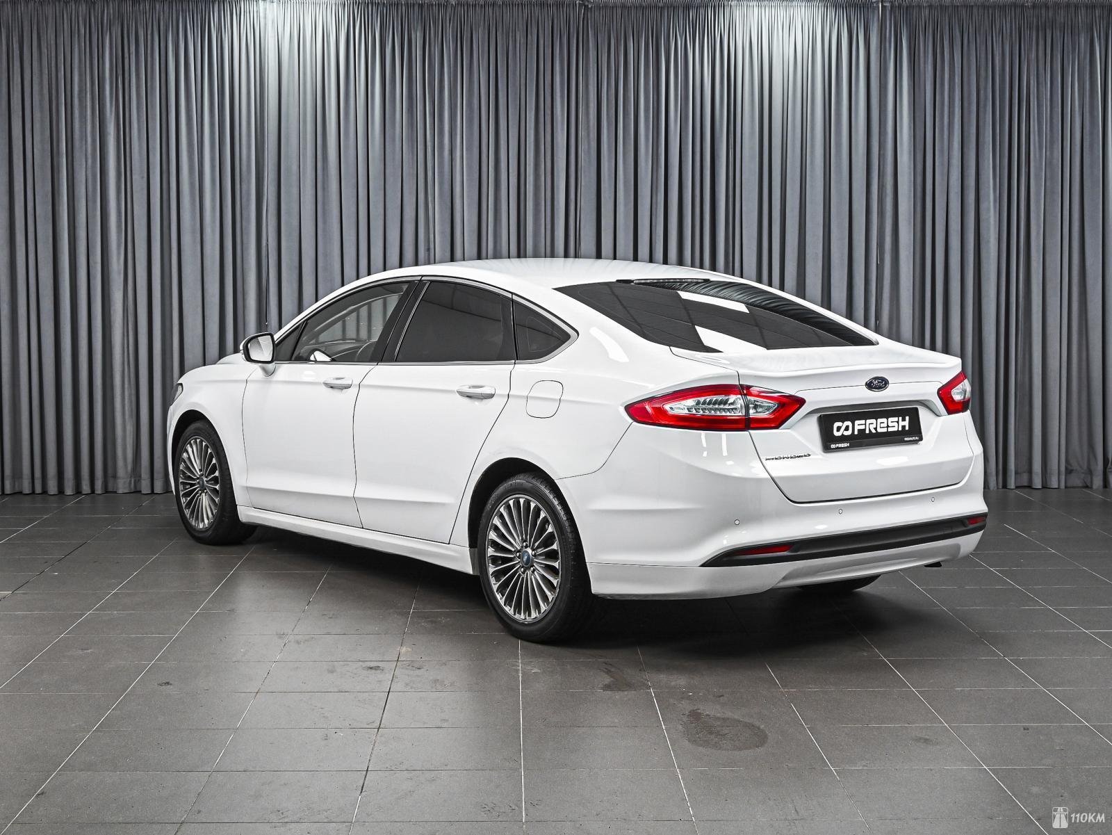 Ford, Mondeo, V, 2488, 149, бензин, седан, автомат, передний привод, среднее состояние, левый, белый, 1 114 000 ₽
