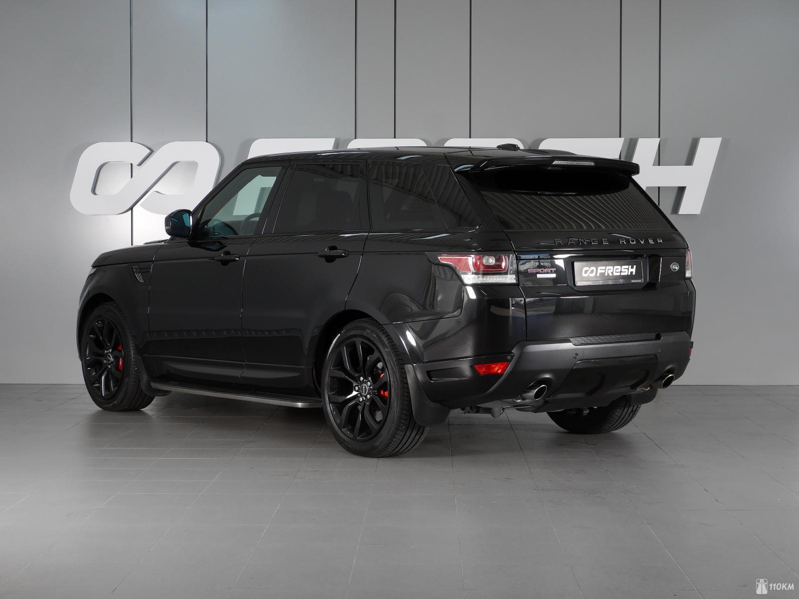 Land Rover, Range Rover Sport, II, 5000, 510, бензин, внедорожник, автомат, полный привод, среднее состояние, левый, черный, 3 530 000 ₽