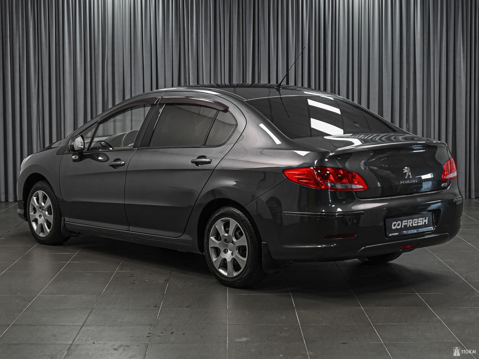Peugeot, 408, I, 1598, 120, бензин, седан, автомат, передний привод, среднее состояние, левый, серый, 635 000 ₽