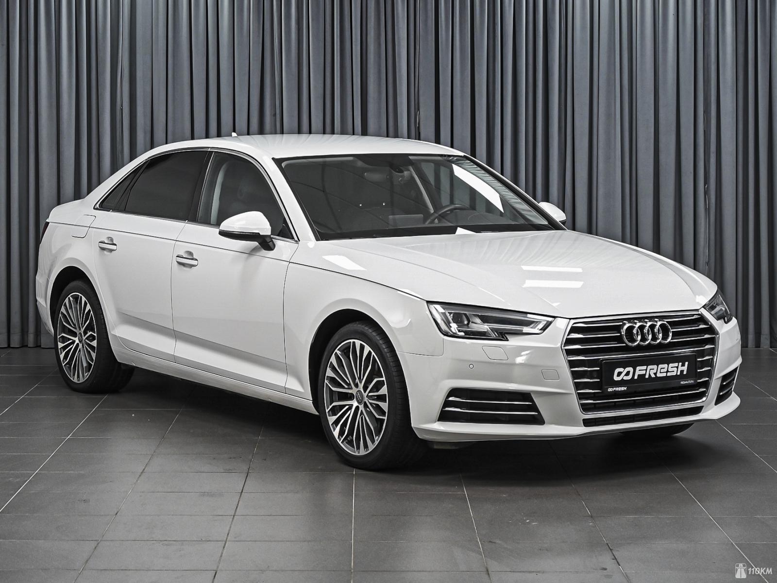 Audi, A4, V (B9), 1984, 190, бензин, седан, робот, передний привод, среднее состояние, левый, белый, 1 999 500 ₽