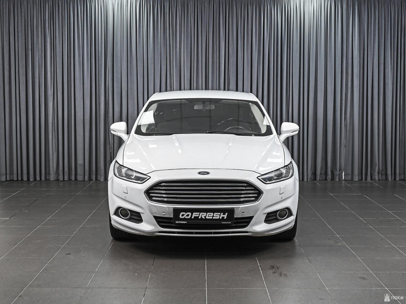 Ford, Mondeo, V, 2488, 149, бензин, седан, автомат, передний привод, среднее состояние, левый, белый, 1 114 000 ₽