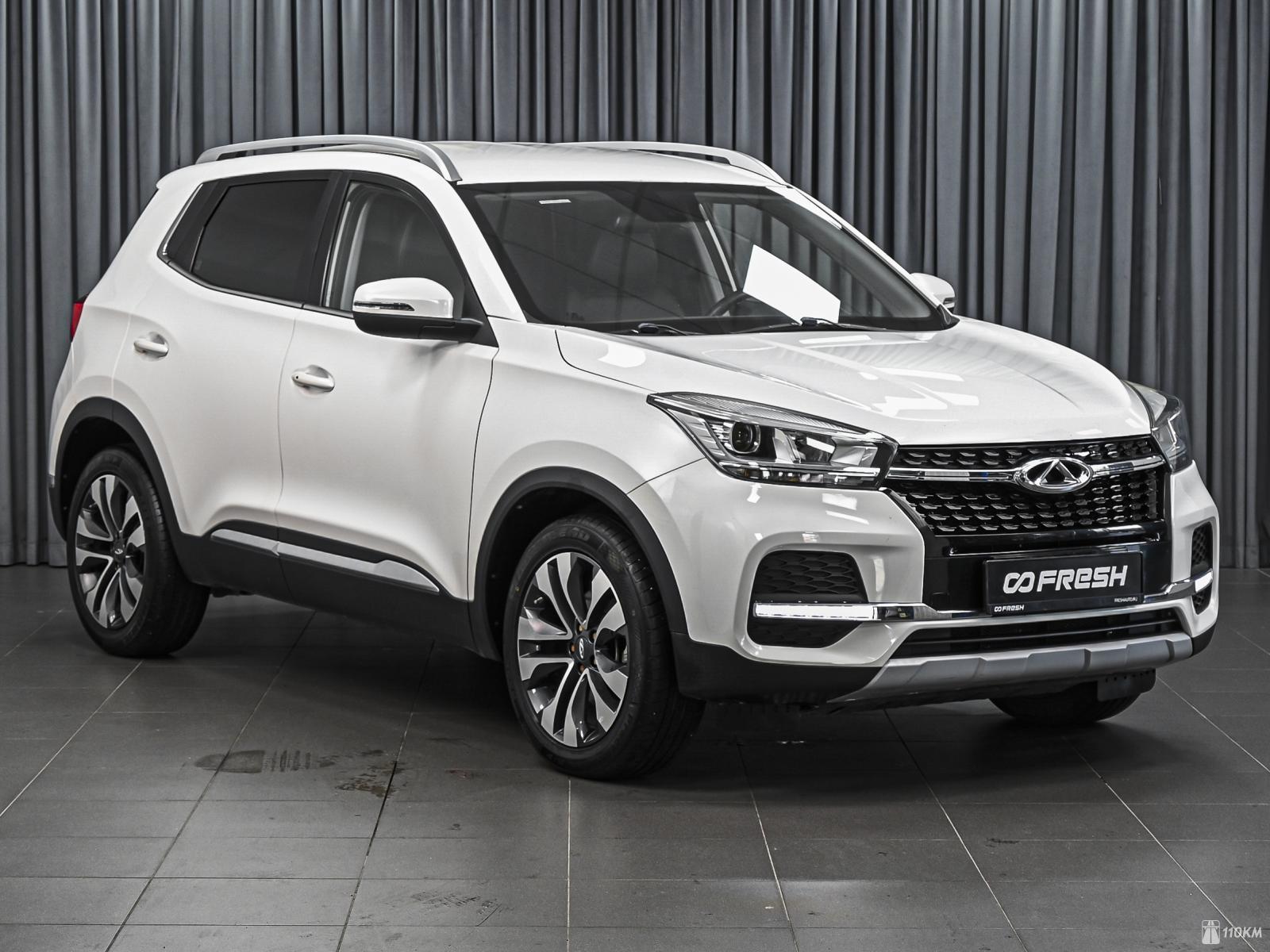 Chery, Tiggo 4, I Рестайлинг, 1971, 122, бензин, внедорожник, вариатор, передний привод, среднее состояние, левый, белый, 1 168 000 ₽