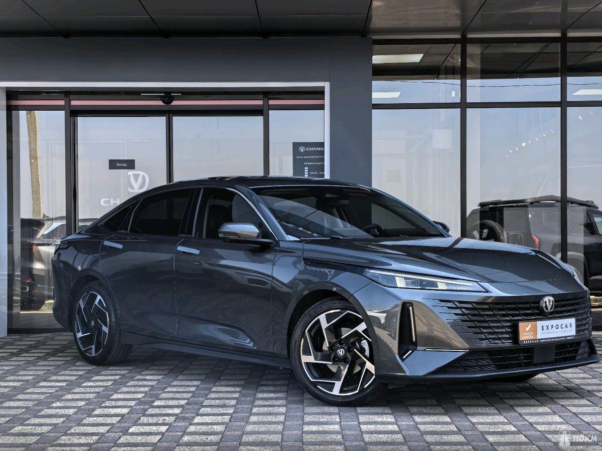 Changan, Lamore, 1494, 170, бензин, седан, робот, передний привод, среднее состояние, левый, серый, 2 070 000 ₽