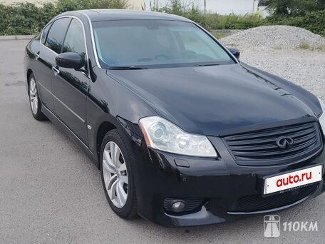 Infiniti, M, 3500, 307, бензин, седан, автомат, полный привод, среднее состояние, левый, черный, 1 050 000 ₽