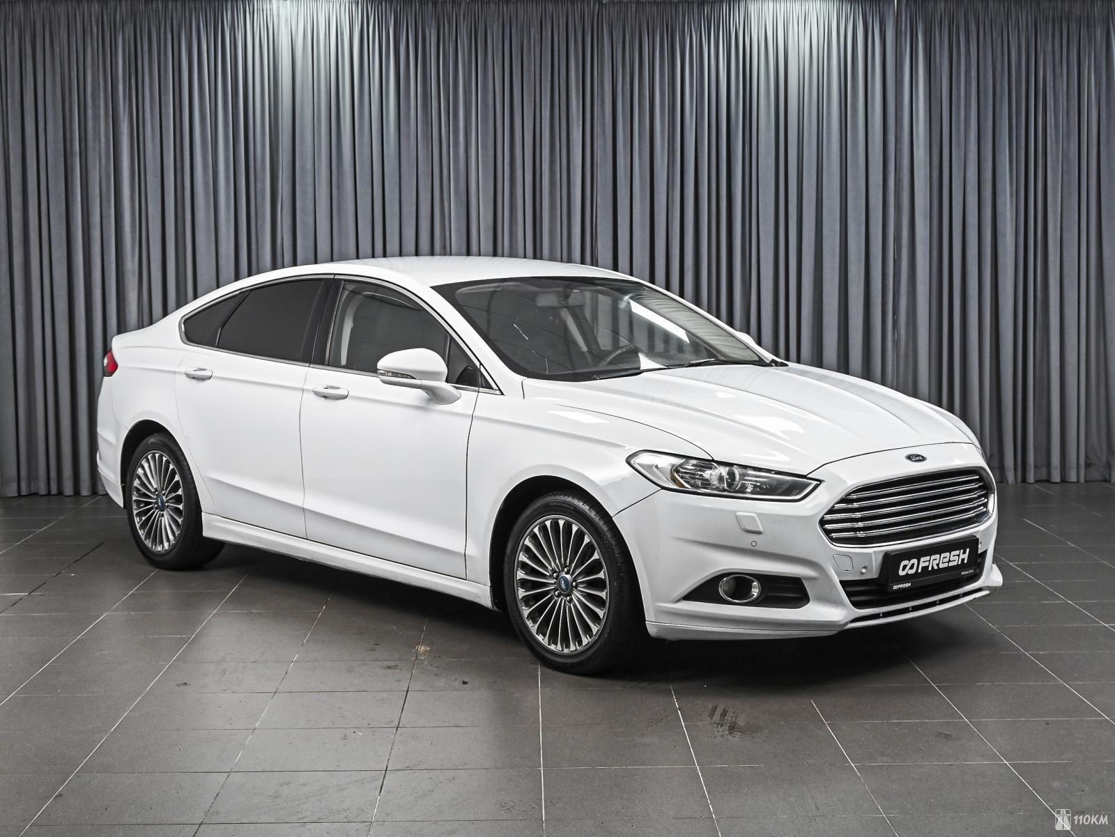 Ford, Mondeo, V, 2488, 149, бензин, седан, автомат, передний привод, среднее состояние, левый, белый, 1 114 000 ₽