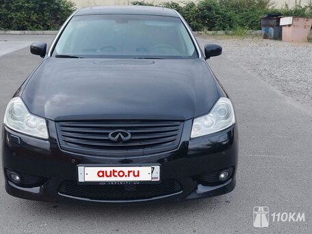 Infiniti, M, 3500, 307, бензин, седан, автомат, полный привод, среднее состояние, левый, черный, 1 050 000 ₽