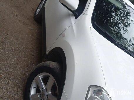 Nissan, Qashqai, 1600, 114, бензин, внедорожник, механика, передний привод, среднее состояние, левый, белый, 950 000 ₽