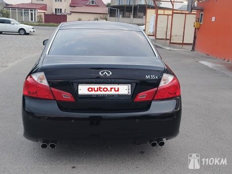Infiniti, M, 3500, 307, бензин, седан, автомат, полный привод, среднее состояние, левый, черный, 1 050 000 ₽